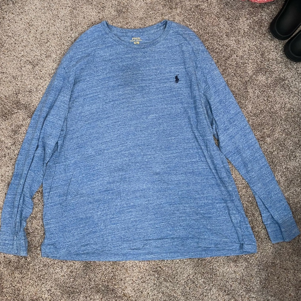 Blue ralph lauren long sleeve